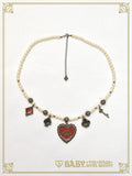 B48AC015 Heart Trump Necklace