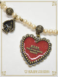 B48AC015 Heart Trump Necklace