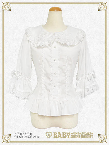 B49BL460 Romantic Dream Rose Blouse