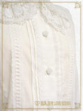 B49BL451 Double Collar Pin-tucked Sleeve Blouse