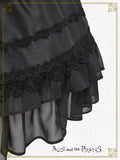 P19SK512 Mémoire de Rose Bustle Skirt