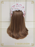 B46HA166 Floral Gardenia Bonnet Headdress