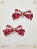 B46HA167 Floral Gardenia Ribbon Comb