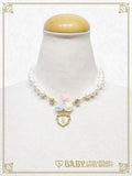 B50AC036 AURORA Soiree in the Moonlit Night Forest Necklace