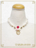 B50AC036 AURORA Soiree in the Moonlit Night Forest Necklace