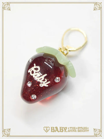 B47AC053 Strawberry Pierced Earrings