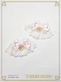B47CF056 Satin Ribbon Torsion Lace Cuffs