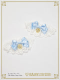 B47CF056 Satin Ribbon Torsion Lace Cuffs