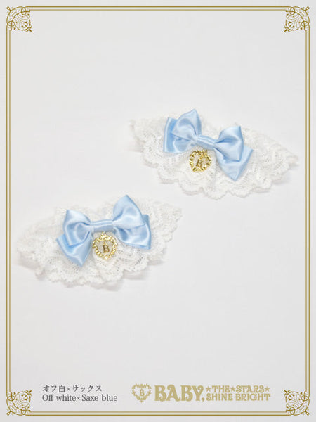 B47CF056 Satin Ribbon Torsion Lace Cuffs