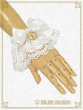 B47CF057 Satin Ribbon Cotton Lace Cuffs