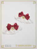 B47CF057 Satin Ribbon Cotton Lace Cuffs