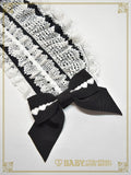 B47HA742 Creamy Ribbon Headdress