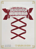 B47HA742 Creamy Ribbon Headdress