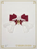 B47HA929 Fragrant Floral Menuet Ribbon Barrette