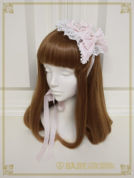 B47HA946 Princess Lacy Bouquet Veil Headdress