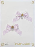 B47HA992 Princess Lacy Bouquet Ribbon Comb