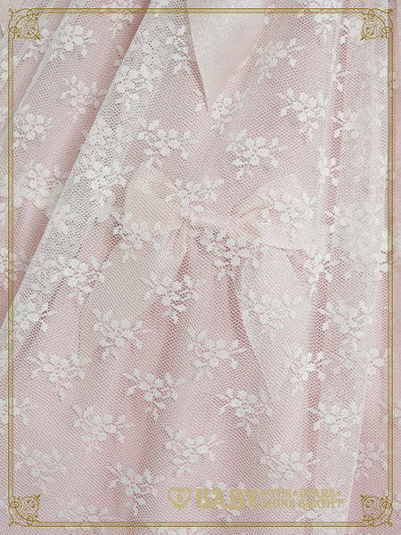 B47JS225 Fluffy Flower Fairy Jumperskirt