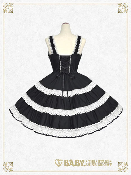 B47JS238 Millefeuille Jumperskirt