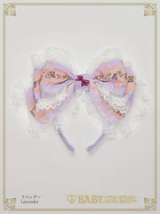 B47OH909 Soirée Au Chat Noir Headbow