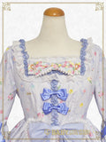 B47OP315 Princess’s Dreamy Garden Party with Fluttering Petals Onepiece Dress