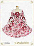 B47OP328 Sugar Bouquet～Maiden's Eternal Longing～Princess Sleeve Onepiece Dress