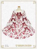 B47OP328 Sugar Bouquet～Maiden's Eternal Longing～Princess Sleeve Onepiece Dress