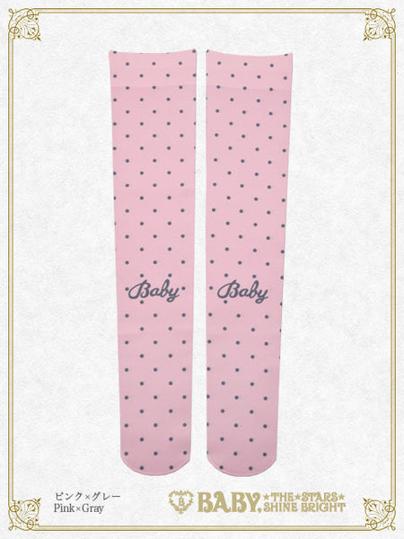 B47SC819 Sweet Drop Over Knee Socks