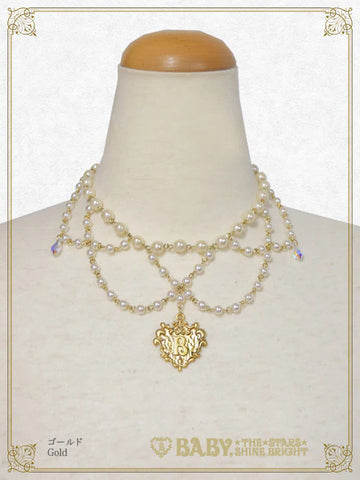 B48AC024 Fantasy Flower Princess pearl necklace