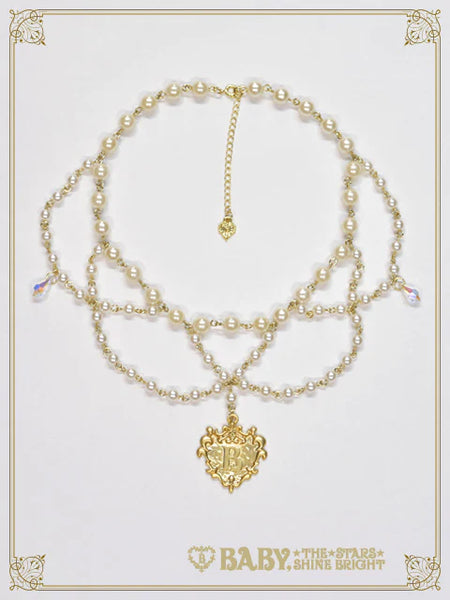 B48AC024 Fantasy Flower Princess pearl necklace