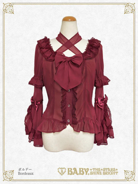 B48BL403 Chiffon Princess Dress Blouse – BABY, the Stars B48BL403 Chiffon Princess Dress Blouse – BABY, the Stars