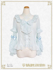 B49BL414 Chiffon Princess Dress Blouse