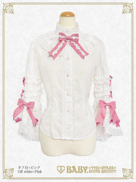 B50BL413 Créme Chantilly Princess Blouse