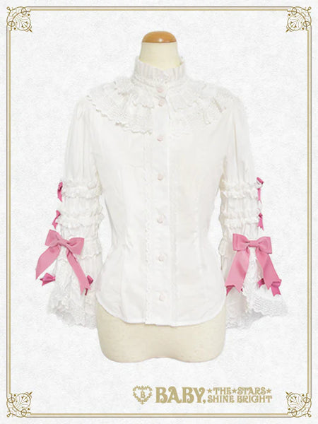 B50BL413 Créme Chantilly Princess Blouse