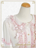 B48BL428 Milky Sugar Pearl Blouse