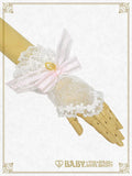 B48CF044 Sweet Flower Princess Lace Gloves