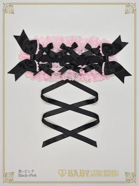 B48HA712 Ribbon Ribbon Blooms Headdress