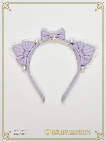 B48HA718 Little Kitten Luluna Stripe Headbow