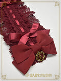 B48HA727 Velveteen Princess Drop Headdress