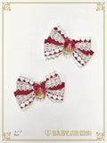 B48HA734 Chérie de Neige Ribbon Clips