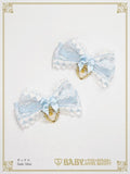 B48HA734 Chérie de Neige Ribbon Clips