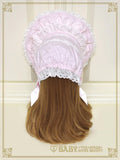 B48HA738 Romantic Rose Half Bonnet (Cotton Satin)