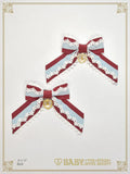 B48HA745 Pastoral Decoration Palette Grosgrain Ribbon Clips