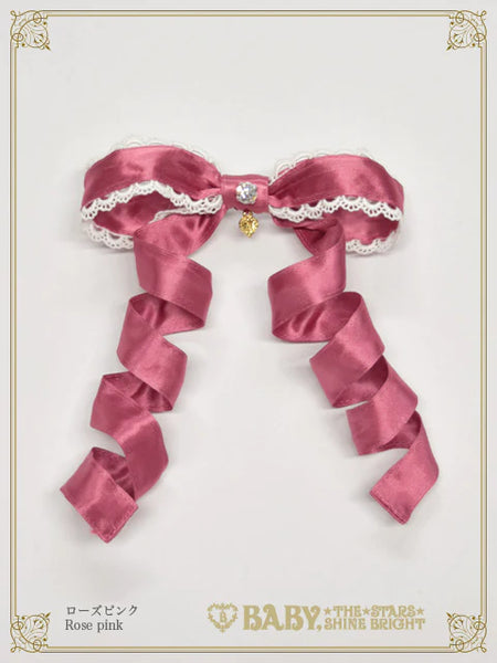 B48HA905 Eternal Ribbon Feathery Ribbon Clip