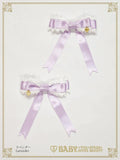 B48HA940 Mignonette Fleurie Satin Ribbon Clip