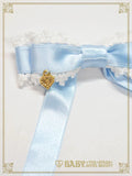 B48HA940 Mignonette Fleurie Satin Ribbon Clip