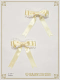 B48HA940 Mignonette Fleurie Satin Ribbon Clip