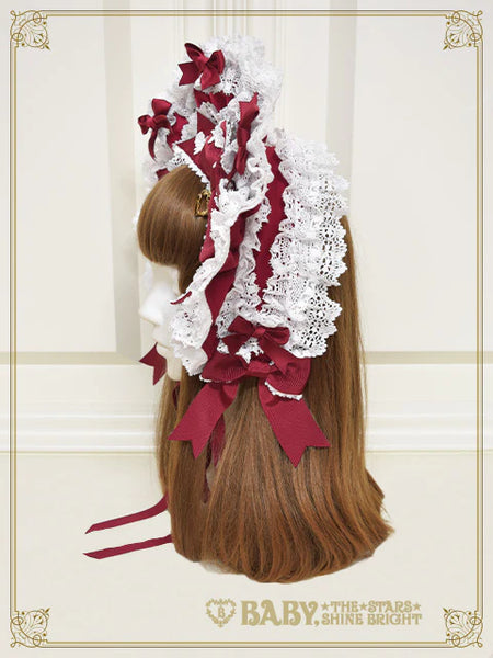 B48HA949 Créme Chantilly Princess Bonnet