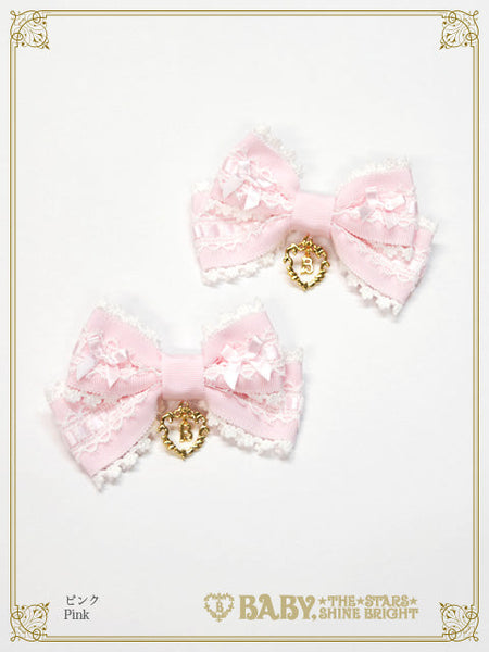 B48HA961 Mignonette Doll Grosgrain Ribbon Clip