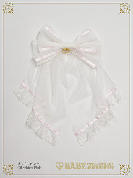 B48HA988 Twinkle Sugar Dot Ribbon Clip