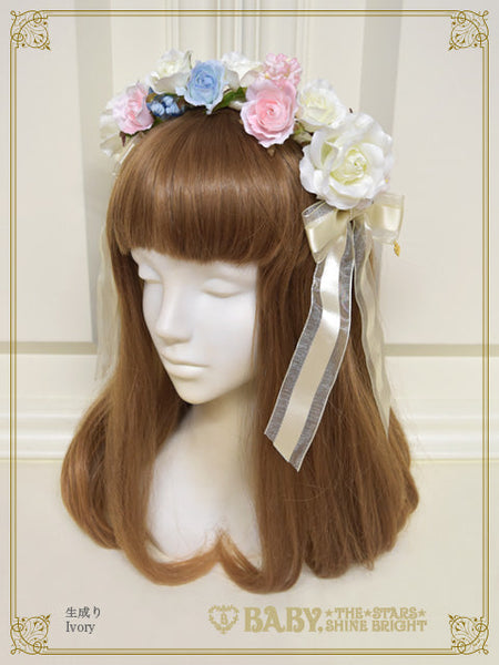 B48HA989 Fantasy Flower Princess Flower Headbow